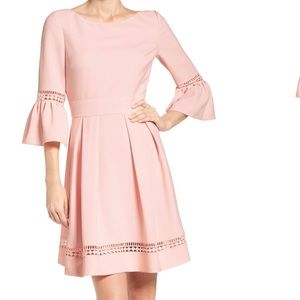 Eliza J Bell Sleeve Dress